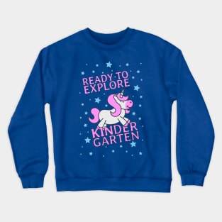 Ready To Explore Kindergarten Crewneck Sweatshirt